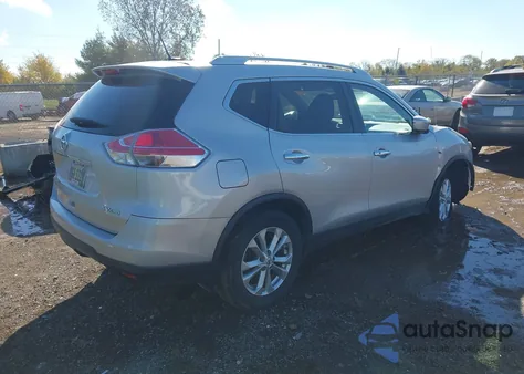 2016 Nissan Rogue Sv from USA, damaged, VIN KNMAT2MV1GP705663